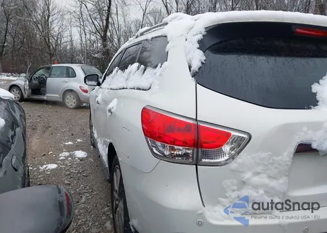 2013 Nissan Pathfinder Platinum from USA, damaged, VIN 5N1AR2MN8DC680113